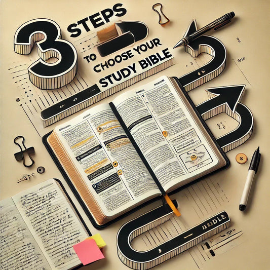 3 Steps To Choose Your Study Bible